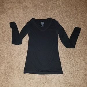 SO Black Long Sleeve T  XS